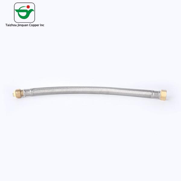 Buy Brass Nut 18 Inch SS304 SS Wire Braided Flexible Hose at wholesale prices