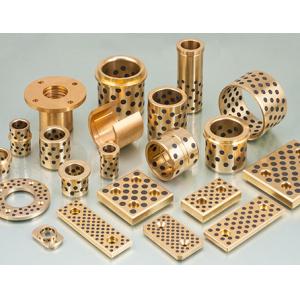 Copper Manganese Bronze Bushing With Graphite Plugs