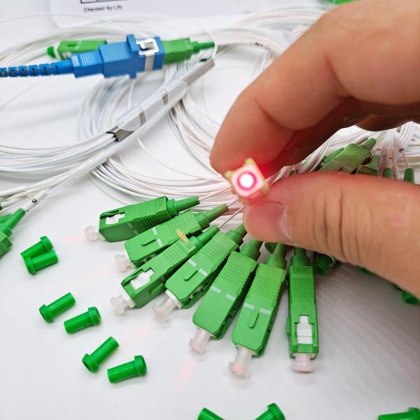 Buy 1x2 1x4 1x8 1x16 2x8 2x16 PLC Splitter PLC Fiber Optical Splitter with SC APC UPC Connector at wholesale prices