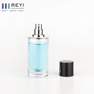SGS 50ml Glass Perfume Bottle Packaging Smooth Closure Cap