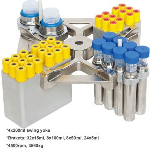 Cence L530R Low Speed Centrifuge 5300rpm 4030xg Stainless Steel