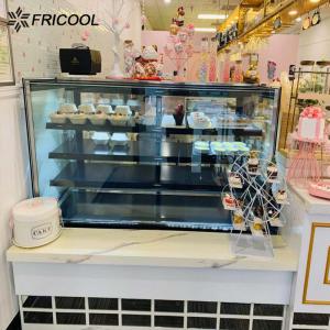 Refrigeration equipment cake showcase pastry display cooler with CE/ETL