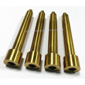 Customized Dimensions Die Casting Mold Parts TIN Coated With Engraving