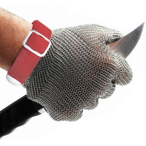 304L Butchers Wire Mesh Cutting Gloves For Knife Polishing