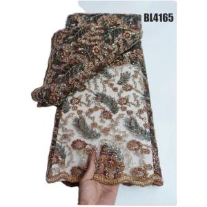 Quality 2023 New Arrival Golden Supplier Net Lace Fabric for sale