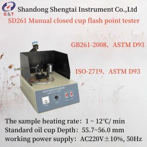 Quality Electric Diesel Manual Closed Flash Point Tester for sale