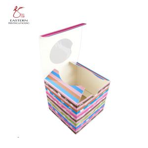 Custom Order Accepted Cupcake Paper Box with Customized Logo Printing Option