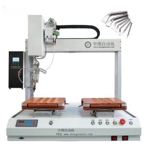Quality Electronic Industry Automatic Soldering Machine With Dual Platform for sale