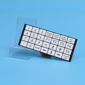 Flexible Embossed Pcb Membrane Switch Fpc With 2.54mm Female Connector