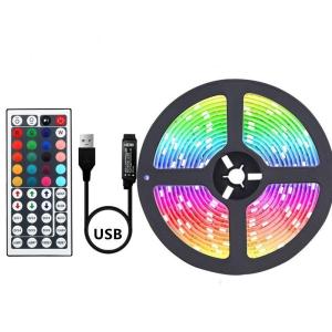 USB Powered LED Strip Light With RGB Color Temperature And SMD5050 LED Light