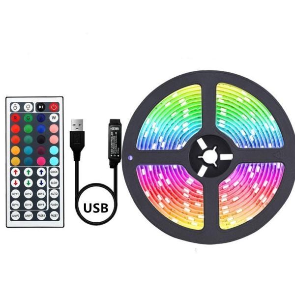 USB Powered LED Strip Light With RGB Color Temperature And SMD5050 LED Light