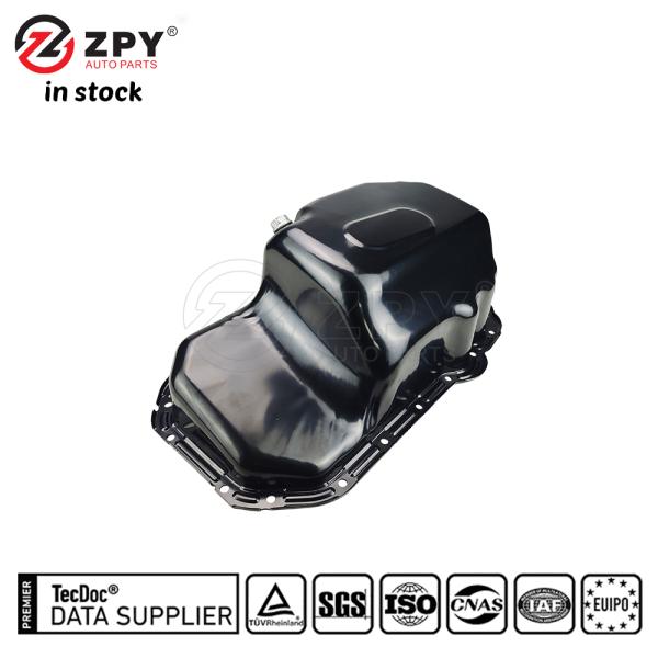 ZPY 03C103601BK Oil Pan With Hole For Volkswagen Golf MK6 Audi A3 8P Skoda