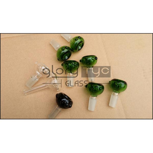 18mm Glass Bongs Accessories Smoking Frosted Dry Herb Bongo Glass Bowls