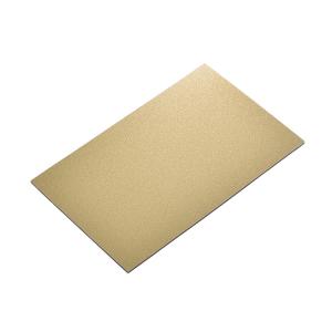 3mm Thick Sparkle Aluminum Composite Panel Fireproof Grade A2/B1