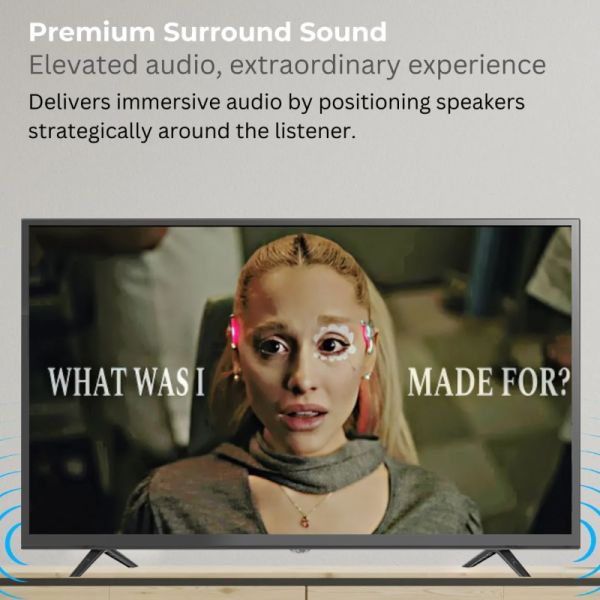 32 to 100 Inches HD LED TV Incorporating 4K UHD 3840 X 2160 Resolution Suitable for Hospitality and Entertainment Venues