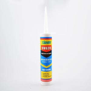 590ml Acetic Cure Silicone Sealant , Acetoxy Silicone Sealant Cartridge Packaged