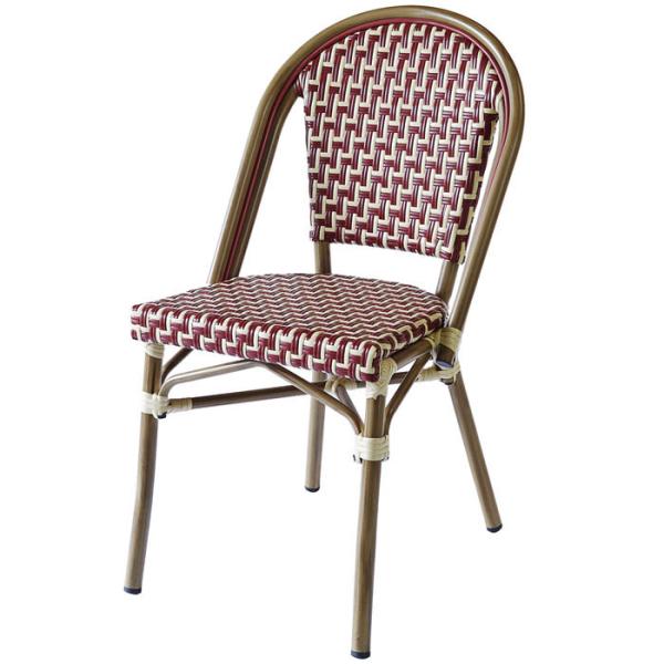 Buy Outdoor SGS Tested Poly Rattan Bistro Dining Chairs at wholesale prices