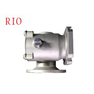 Easy Clean Small Worm Gear Reducer Stainless Steel Housing VF030 For Yacht Winch