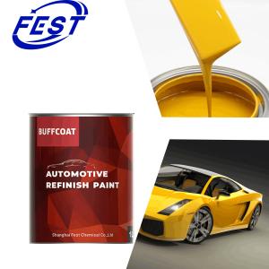 China Manufacturer Supply 1K Yellow Automotive Paint with Excellent Quality