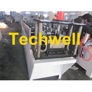 PLC Control Stud Roll Forming Machine With Hydraulic Cutting , Forming Speed 0 -