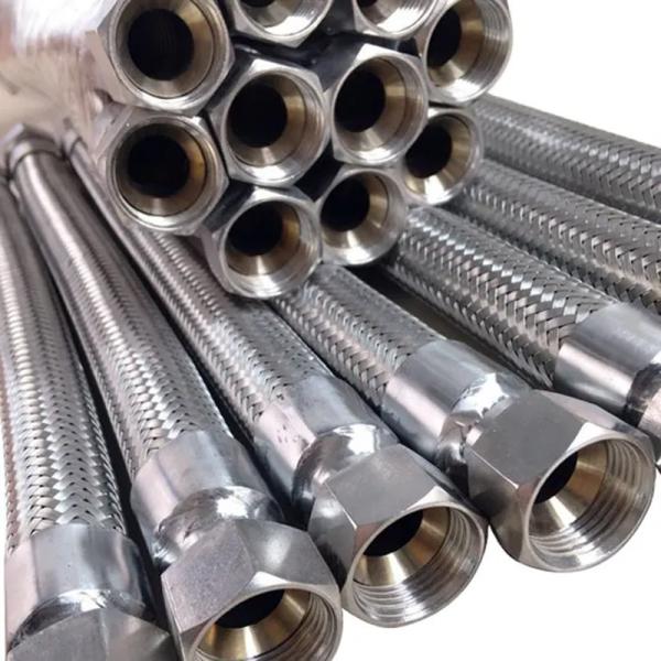 Buy AISI 316 And 304 Flexible Metal Hose Pipe 2 Inch Clamp Tube Reel 3 Inch at wholesale prices