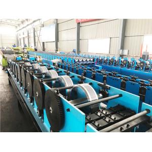 Plc Down Pipe Roll Forming Machine Water Downspout Roller Bending