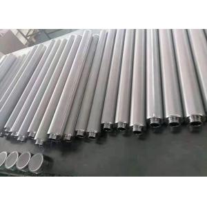 Quality SS316 SS304 Cylindrical Sintered Stainless Steel Filter 99% Rating Non Rusting for sale
