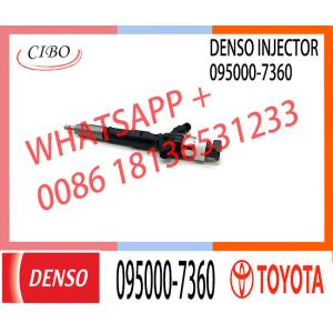 Den-so Neutral Common Rail Fuel Injector 095000-6870 095000-7360 For TOYO-TA 1KD