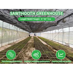 Baolida Sawtooth Greenhouse Cross Roof Agricultural Greenhouse Serre Agricole