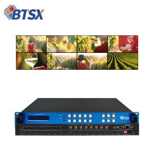 BIT-Ma-U1-MC0808 8x8 4K60 HDMI Matrix Switcher With Audio Extraction IR Control
