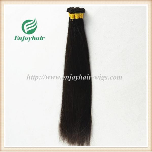 Buy Hand tied weaviing Malaysian virgin remy hair,straight hair extension no shed no tangle at wholesale prices
