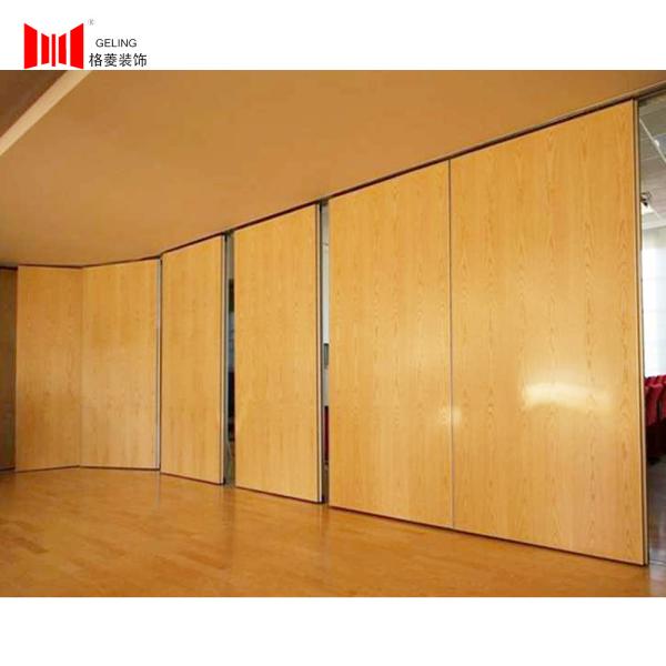 Buy 65mm Thick Melamine Surface Folding Partition Wall For Office at wholesale prices