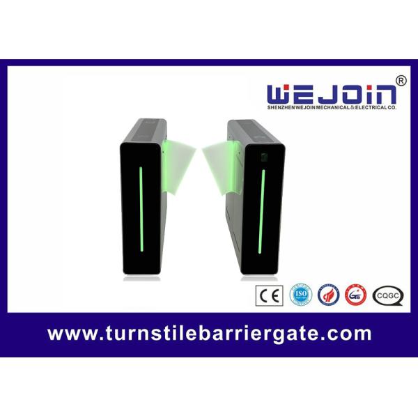 Buy Anti Collision Flap Barrier Gate Security Waist Height Turnstile For Factory Stadium at wholesale prices