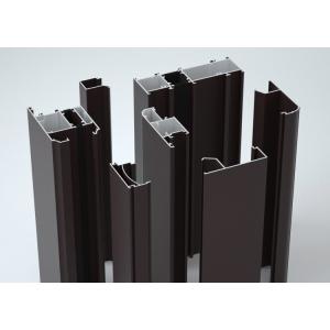 6063 T5 Aluminium Window Profiles Powder Coated Surface