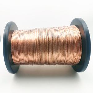 Quality High Frequency Copper Litz Wire Multi Strands Enameled for sale