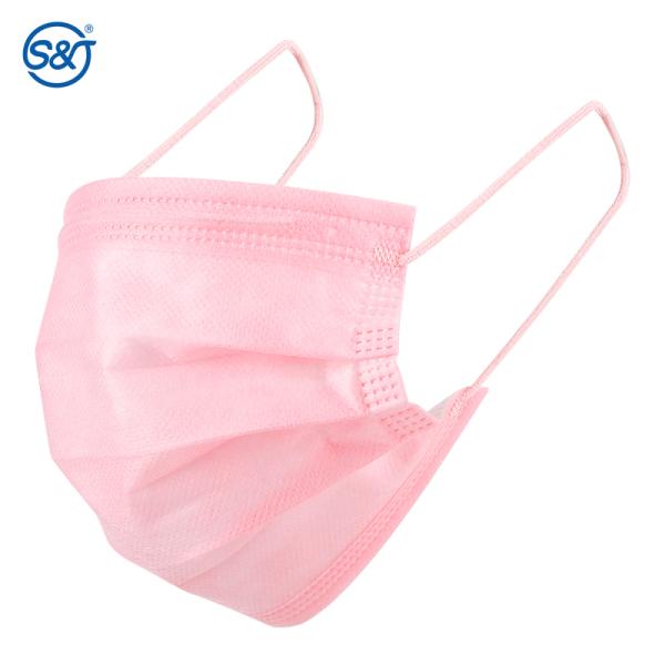 S&J 4 ply Black Face Mask Type II Type IIR Black Facemask Marcarillas Disposable Black Mask OEM Wholesale