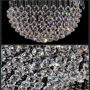 Classical Style Raindrop Staircase Pendant Light Height 1500mm