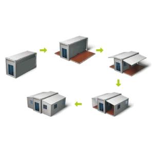 Rock Wool Ready Made Folding Expandable Container House