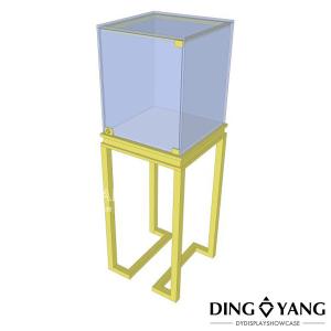 Lockable 450X450X1350MM Store Jewelry Display Cases