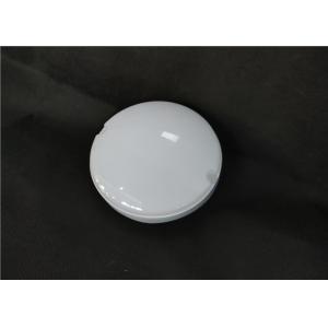 Wall Mounted Round Bulkhead Lamp 18W IP65 Plastic Super Slim Frame Shiny Surface