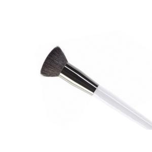 Travel Goat Hair Flat Top Buffer Brush Power Foundation Makeup Brushes