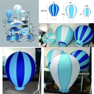 Customized Giant drop shape Inflatable Balloon Advertising Inflating Lighting