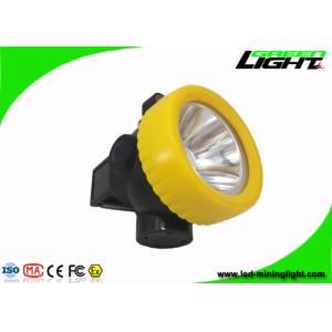 0.74W 5000Lux Portable Cordless Mining Cap Lamp PTC Rechargeable LED Hat Lights