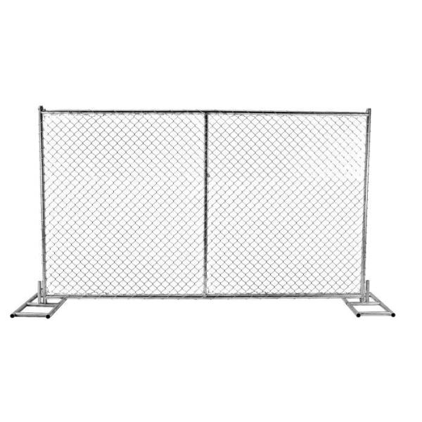 Buy 6ft x 12ft ,8ft x 12ft, 4ft x 12ft temporary chain link fence mesh 2"x2"/(50mm x 50mm) 2¼"x2¼"(57mmx57mm) at wholesale prices