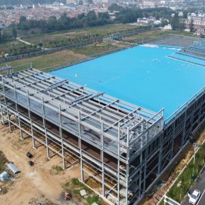 Prefab Steel Structure Building with H-Section Beams CE Certified