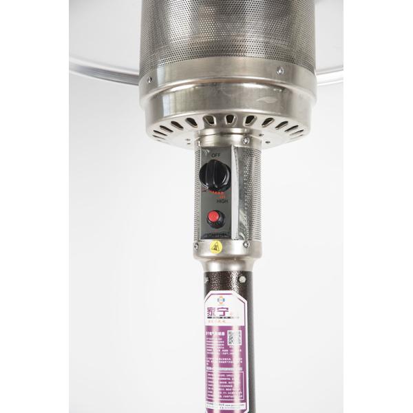 Large Warming Area Round Patio Heater Modern Outdoor Heater With Piezo