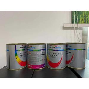 CMYK Automotive Paint Cans 1L Round Tin Containers With Lids