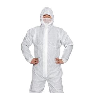 Non Woven OEM Pp Industrial Polyethylene Disposable Coveralls Dust Proof