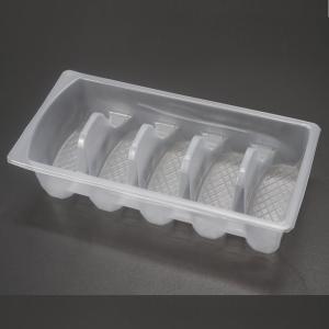 5 Compartments 23*10*4cm Frozen Food Tray Packaging