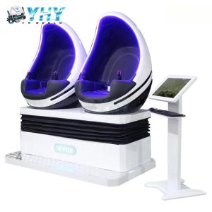 Double Seats Egg Chair 9D Cinema VR Thearter Virtual Reality Simulator Indoor